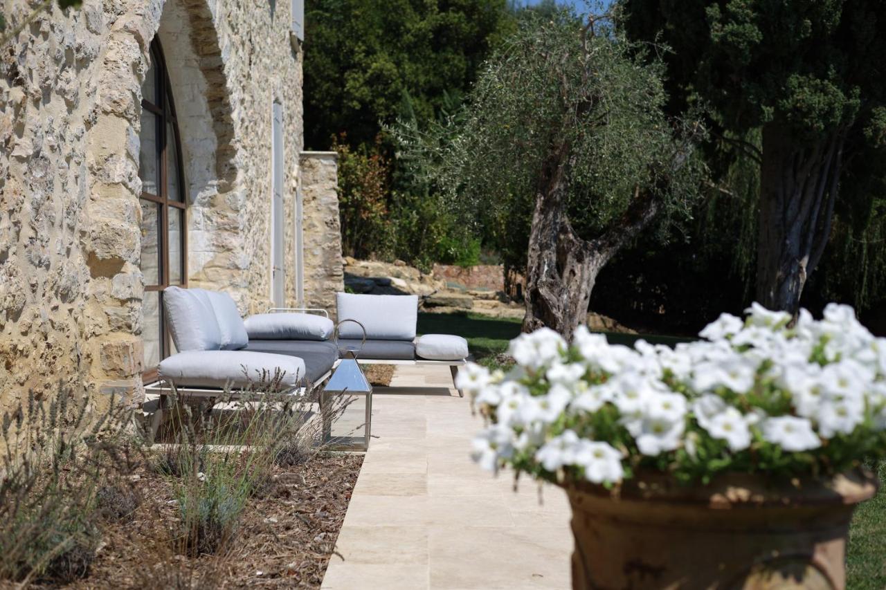 L'Elegante Bastide En Pierre Avec Vue Sur Le Vieux Village De Μουζέν Εξωτερικό φωτογραφία
